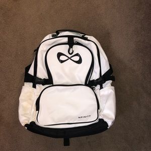 Nfinity White Backpack